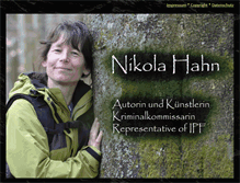 Tablet Screenshot of nikola-hahn.com